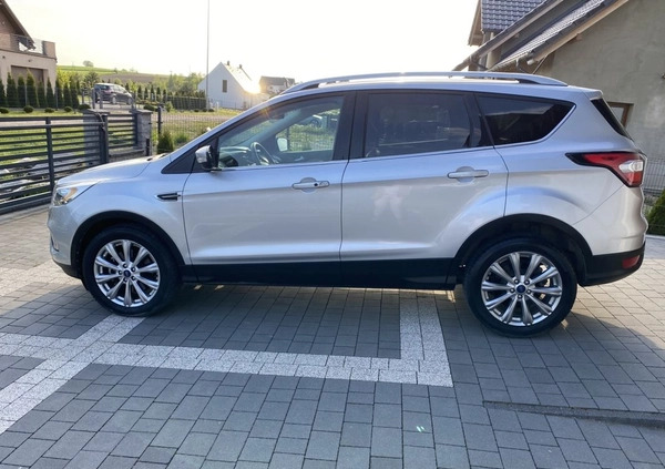 Ford Escape cena 73900 przebieg: 51000, rok produkcji 2018 z Kościerzyna małe 191